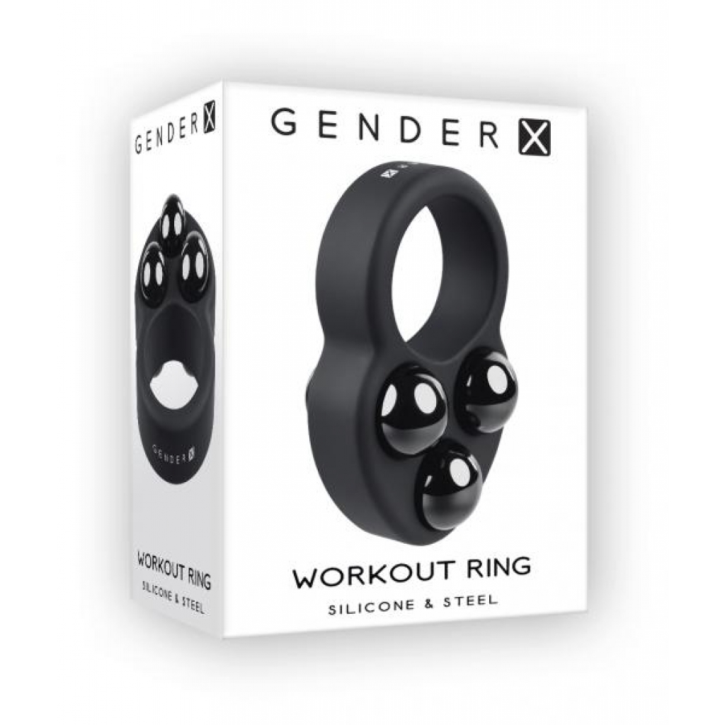 Gender X Workout Ring - Couples Vibrating Penis Rings