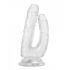 Gender X Dualistic Double-Shafted Dildo - Clear