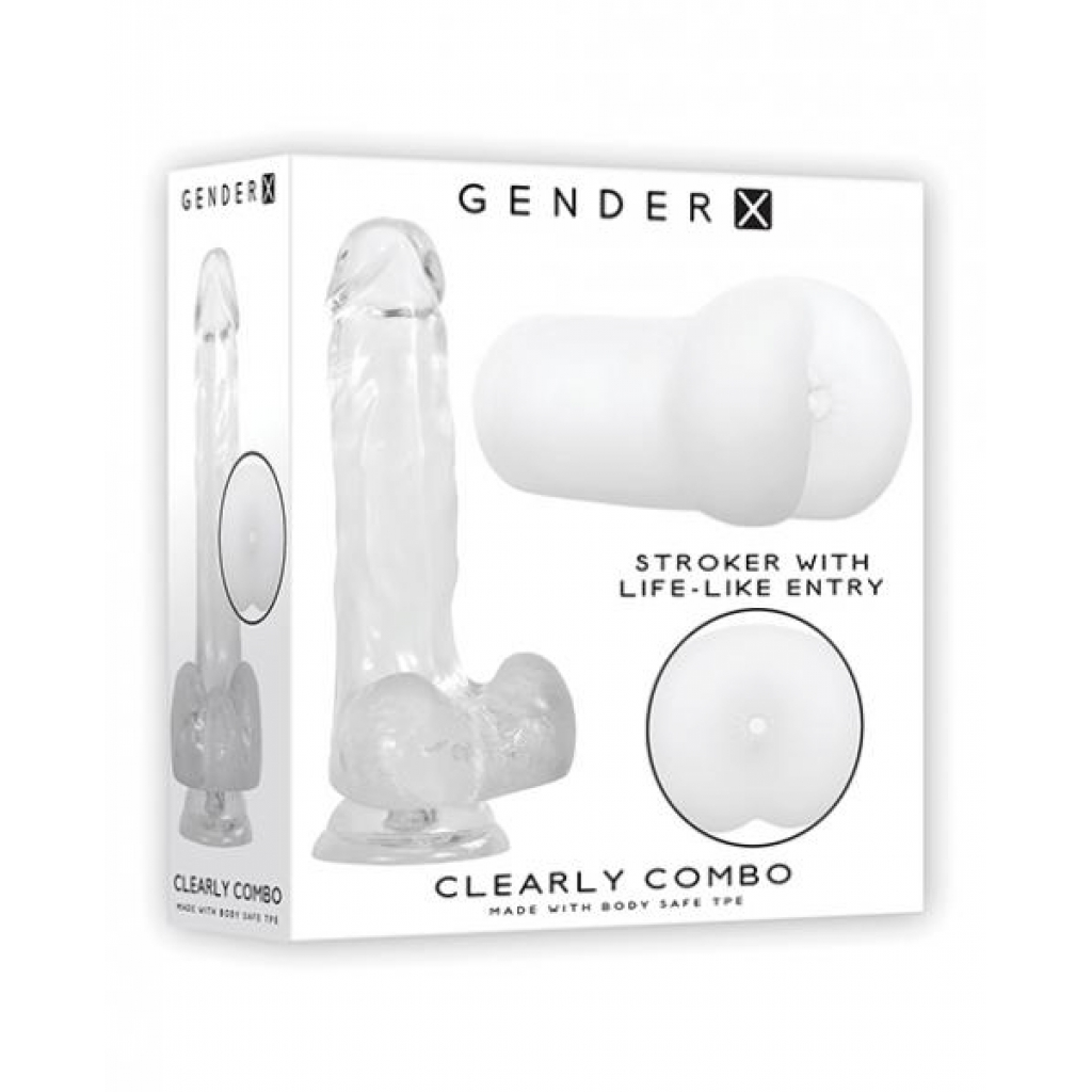 Gender X Clearly Combo - Realistic Dildos & Dongs