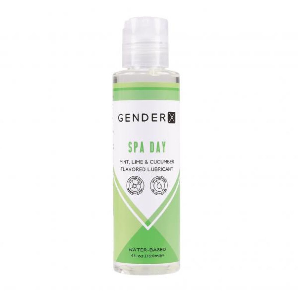 Gender X Spa Day Flavored Lube 4 Oz - Lubricants