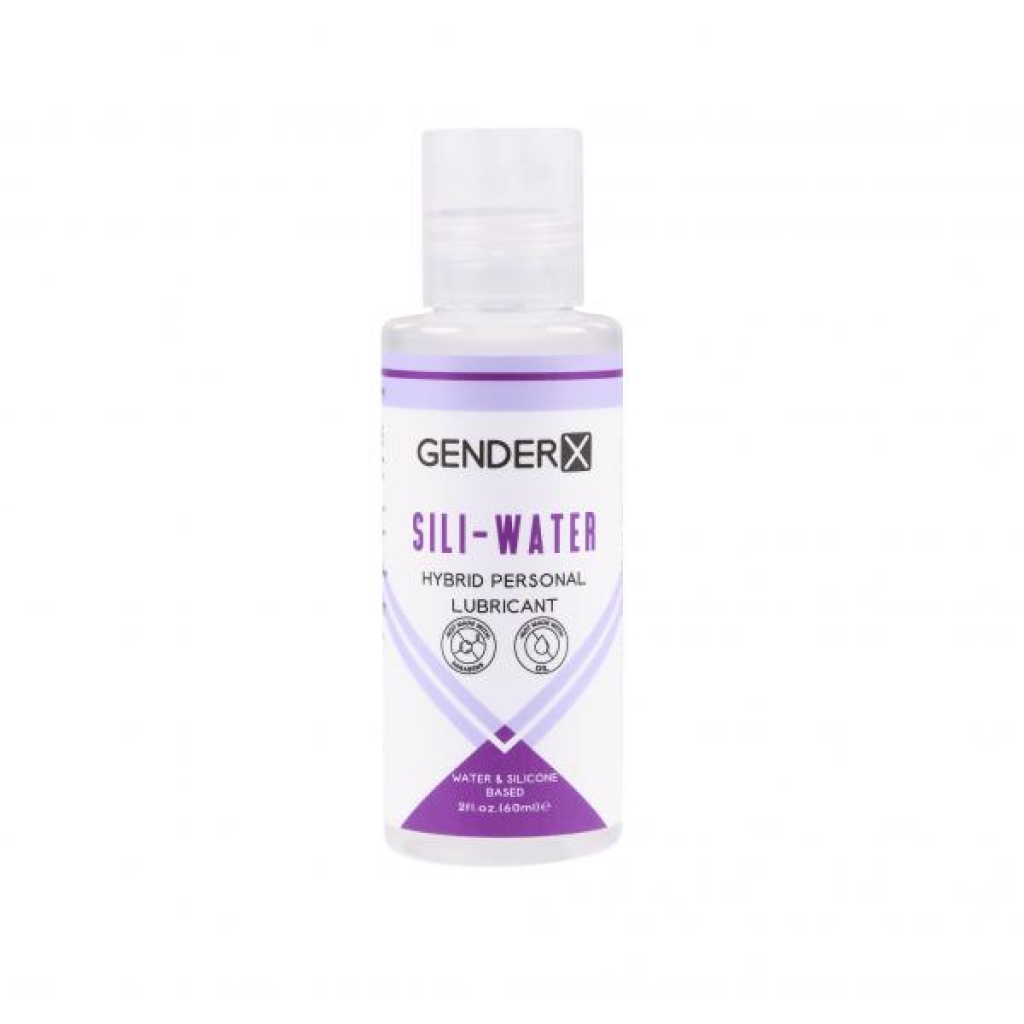 Gender X Sili-water Personal Lubricant - 2 Oz