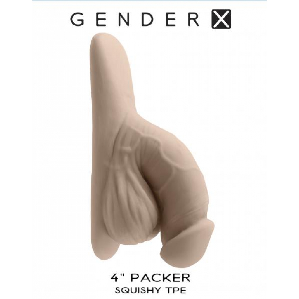 Gender X 4in Packer Light - Penis Sleeves & Enhancers