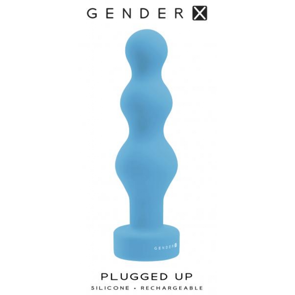 Gender X Plugged Up - Beaded Vibrating Anal Plug