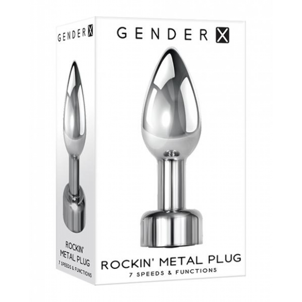 Gender X Rockin Metal Plug - Chastity & Cock Cages