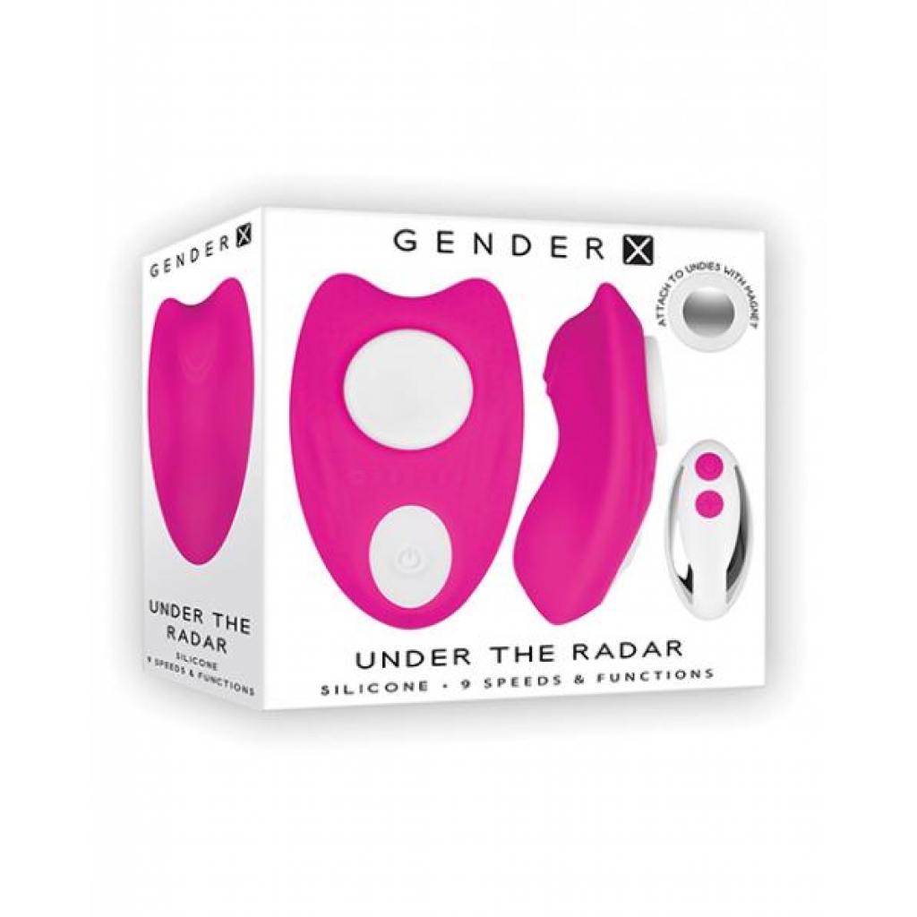 Gender X Under The Radar Panty Vibrator - Blue