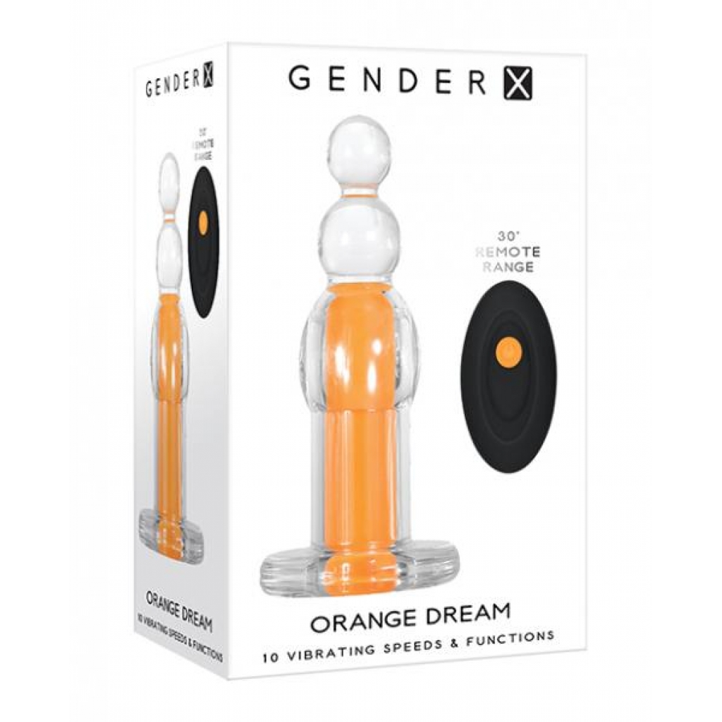 Gender X Orange Dream Remote-Controlled Vibrator