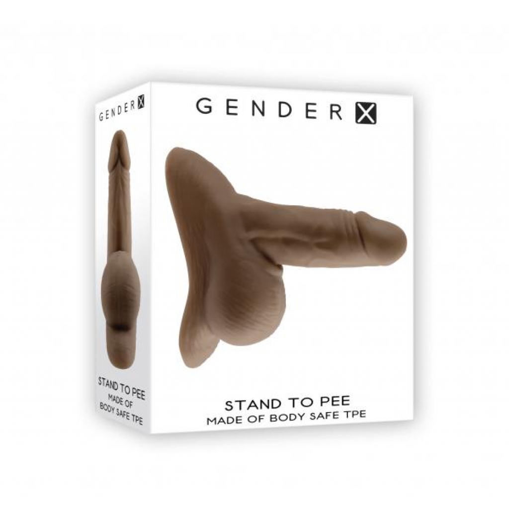 Gender X Stand To Pee Dark Tpe - Strapless Strap-ons