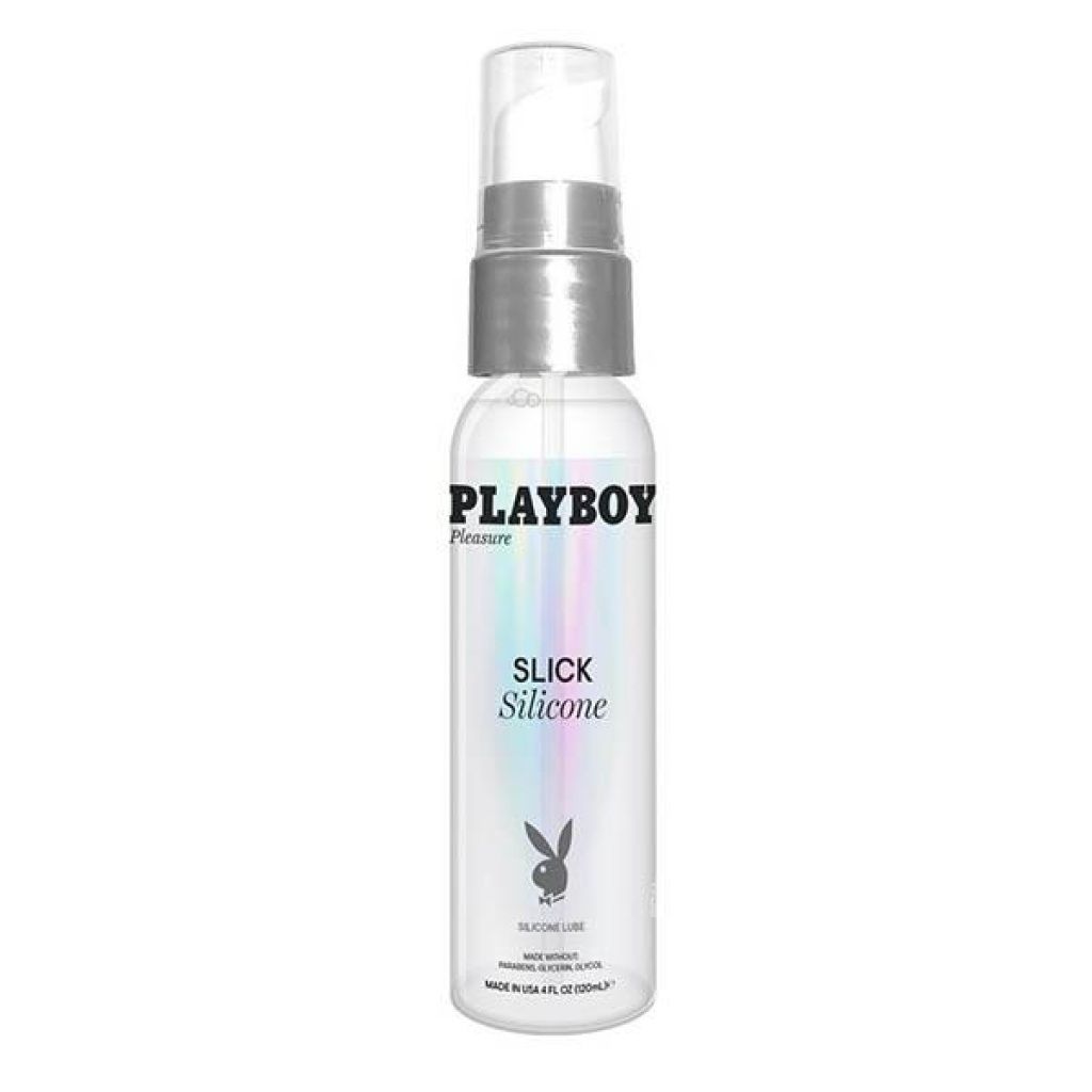 Playboy Slick Silicone 4 Oz - Lubricants