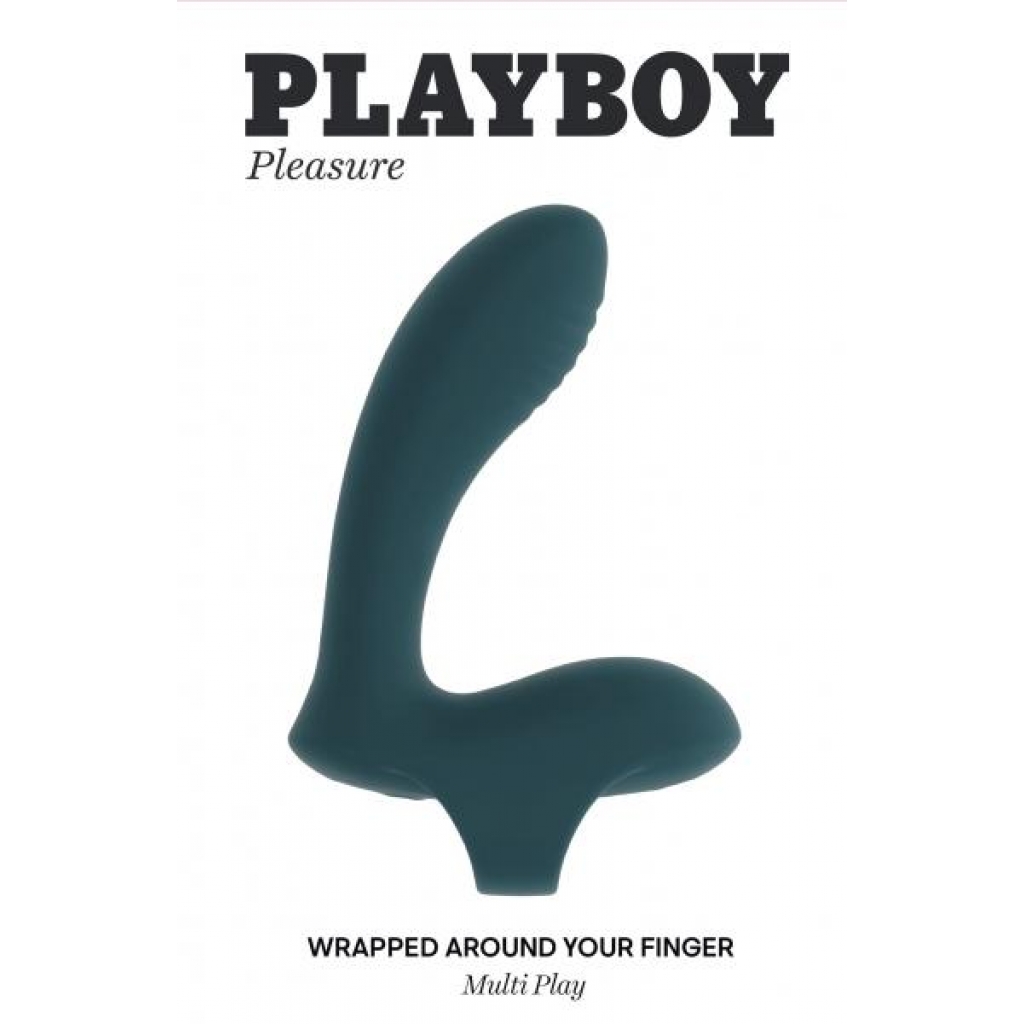 Playboy Wrapped Around Your Finger - Blue Vibrator