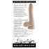 Evolved Peek A Boo Vibrating Dildo Light - Realistic