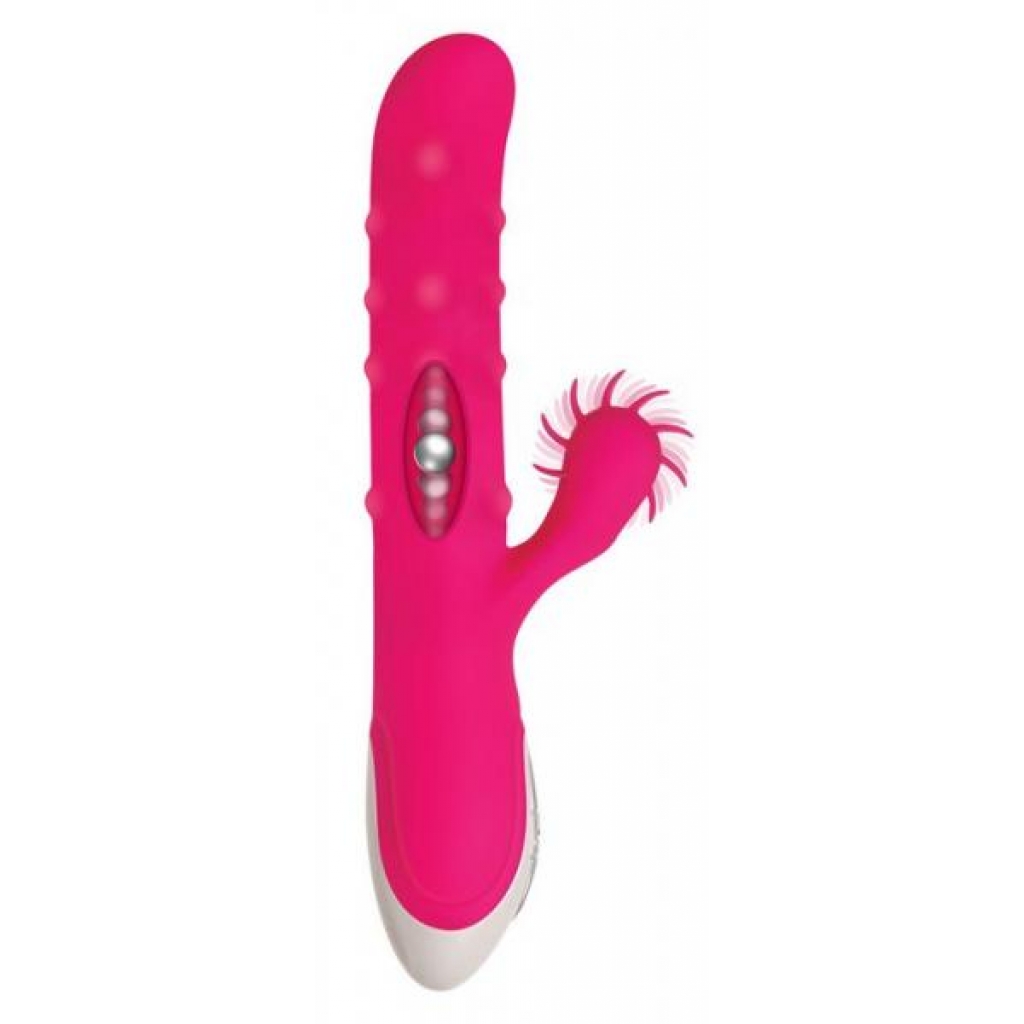 Love Spun Pink Rabbit Style Vibrator - Rabbit Vibrators