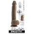 Evolved Full Monty Dark Skin Tone Vibrating Dildo