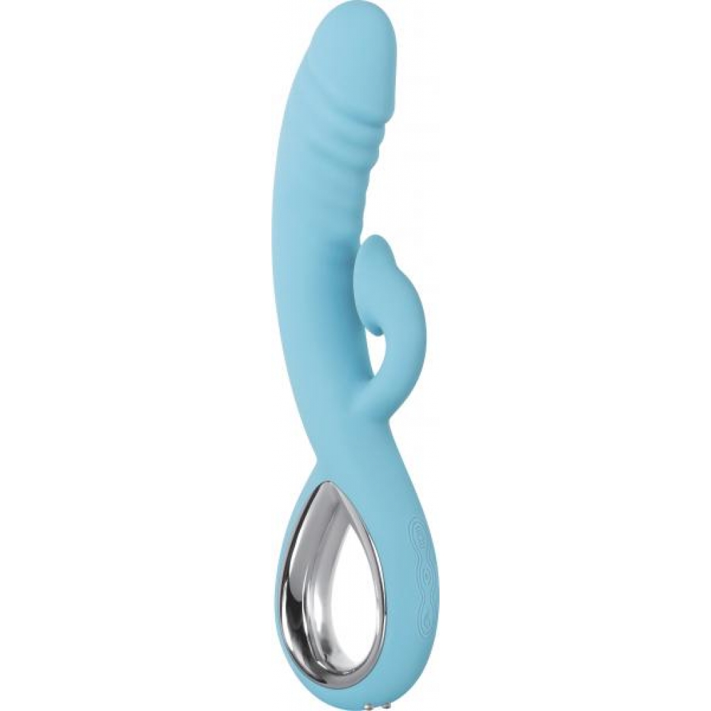 Triple Infinity Blue Rabbit Style Vibrator - G-Spot Vibrators Clit Stimulators