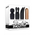 Glam Squad 3 Sleeves One Bullet Vibrator Black - Kits & Sleeves