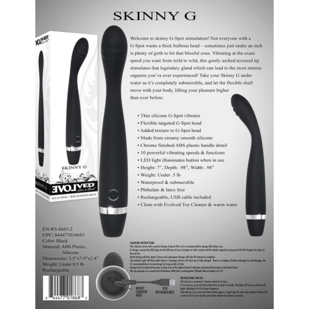 Evolved Skinny G - G-Spot Vibrators