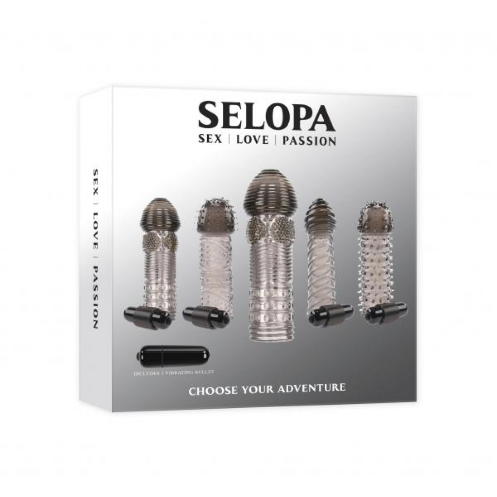 Selopa Choose Your Adventure - Couples Vibrating Penis Rings