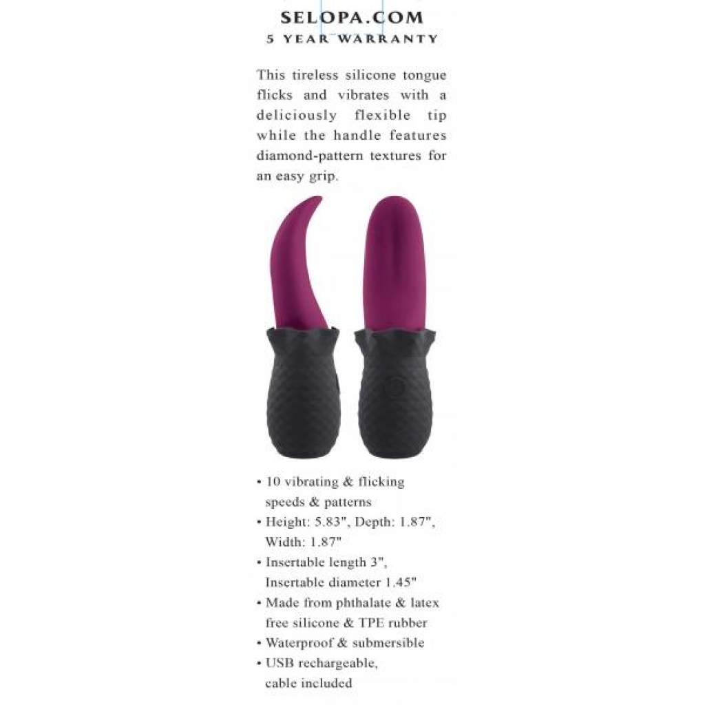 Selopa Tongue Teaser Vibrator