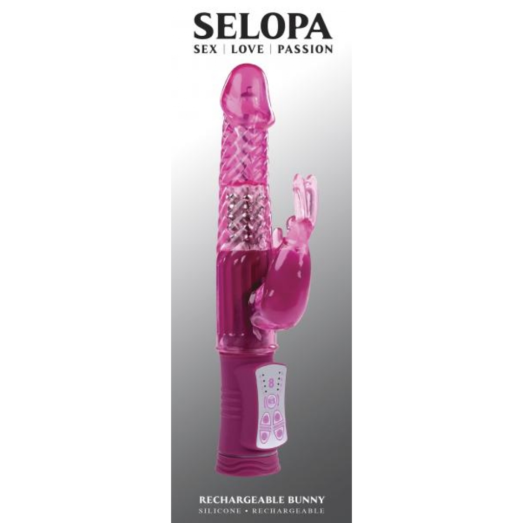 Selopa Rechargeable Bunny Vibrator - Pink