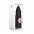 Shell Shock Rechargeable Vibrating Stroker Black Beige - Pocket Pussies