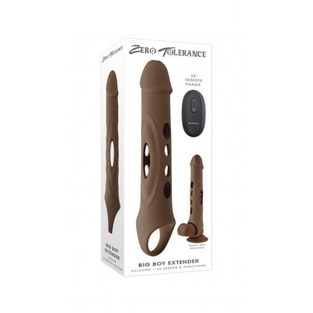 Zero Tolerance Big Boy Extender Dark - Penis Sleeves & Enhancers