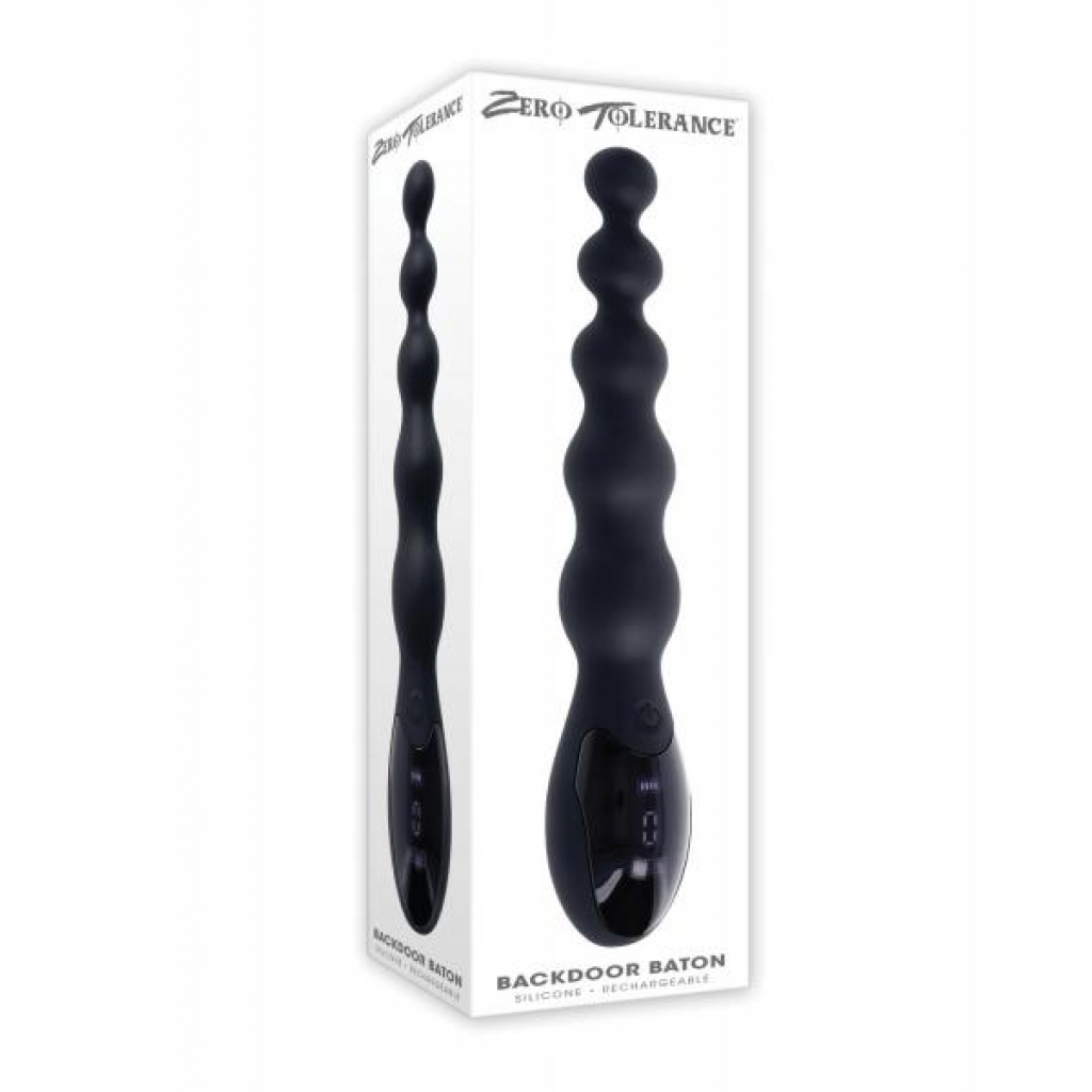 Zero Tolerance Backdoor Baton - Flexible Beaded Vibrator