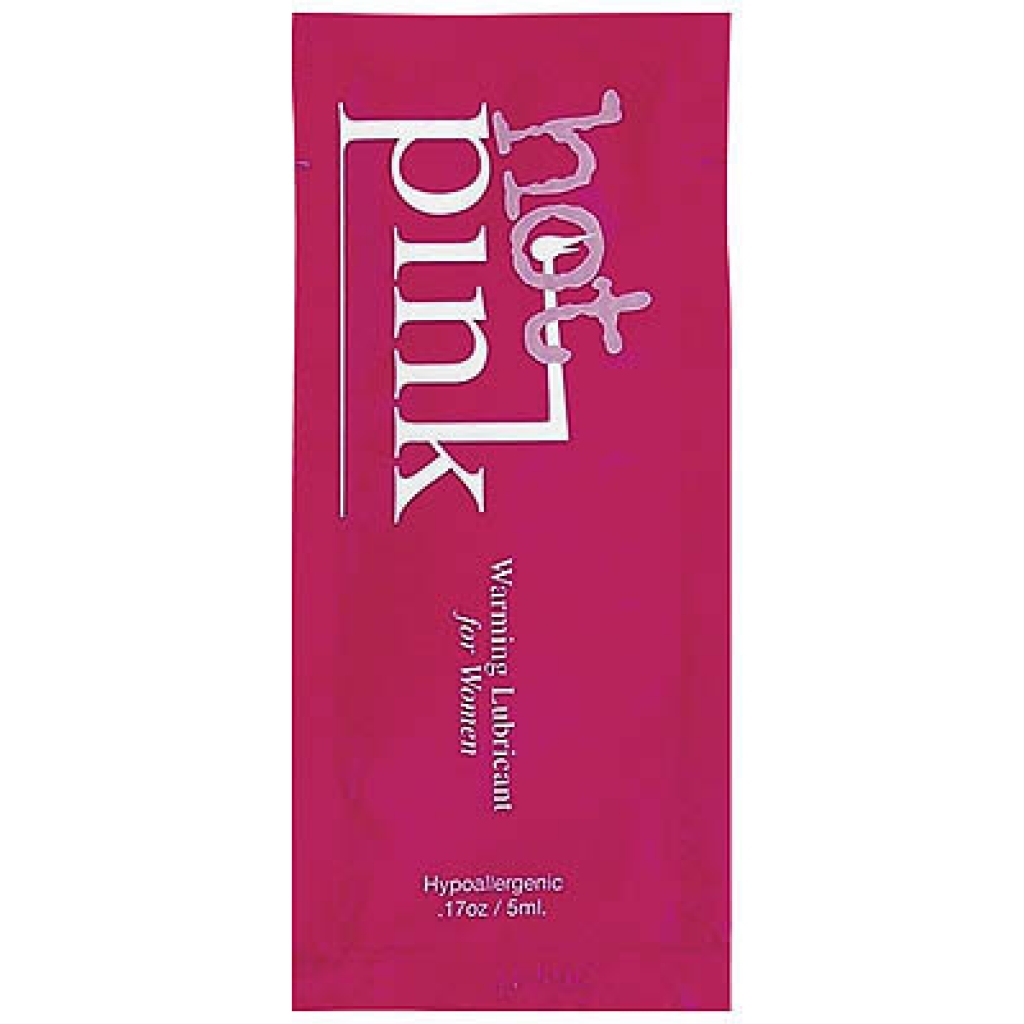 Hot Pink Foil Pack Each - Lubricants