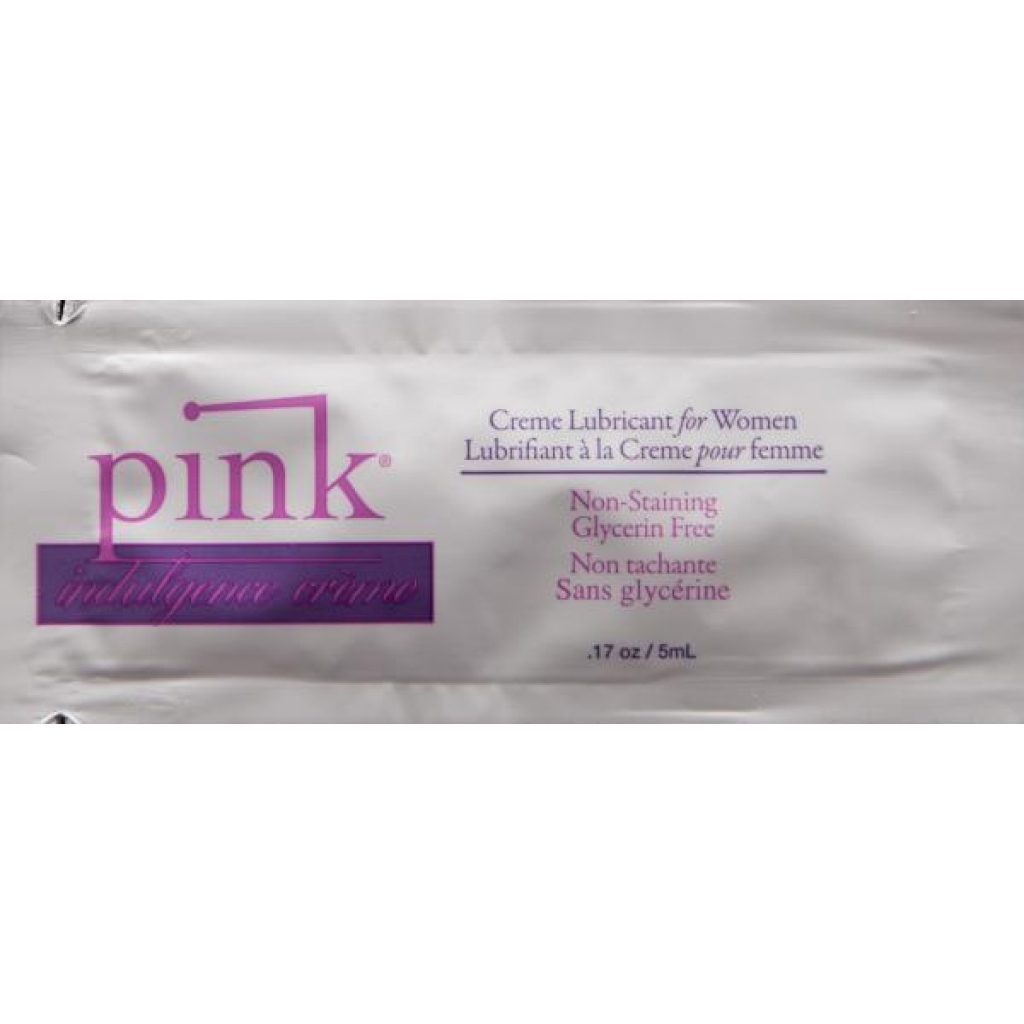 Pink Indulgence Lubricant Foil Pack - Lubricants