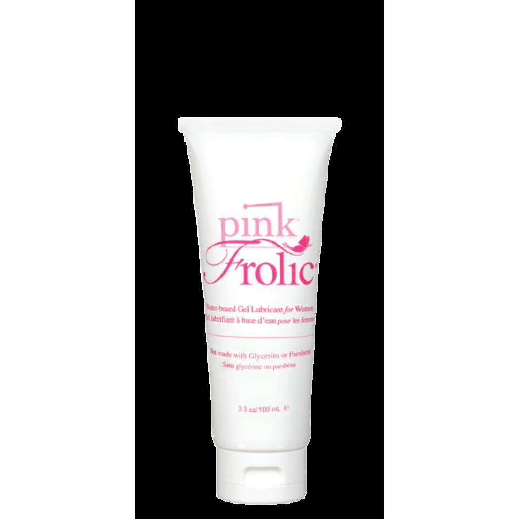 Pink Frolic Water Based Gel Lubricant for Women 3.3oz Tube - Lubricants