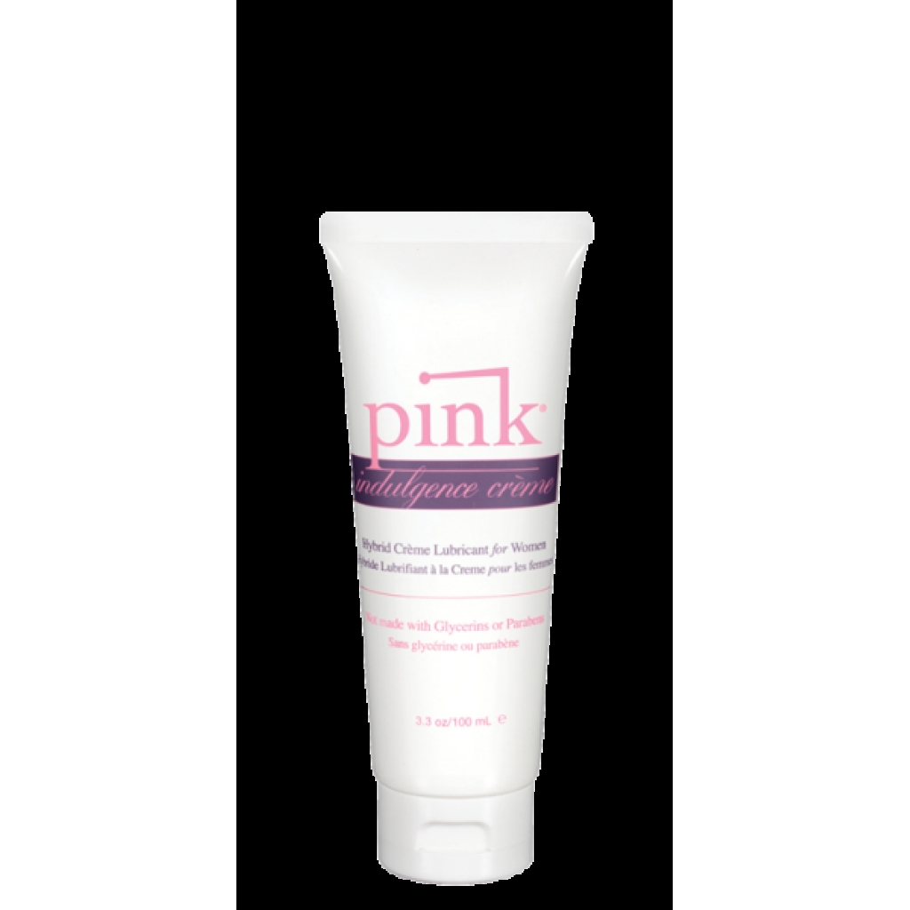 Pink Indulgence Hybrid Creme Lubricant 3.3oz Tube - Lubricants