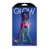 Glow Come Alive 3pc Seamless Set Neon Green & Pink O/s - Bra Sets