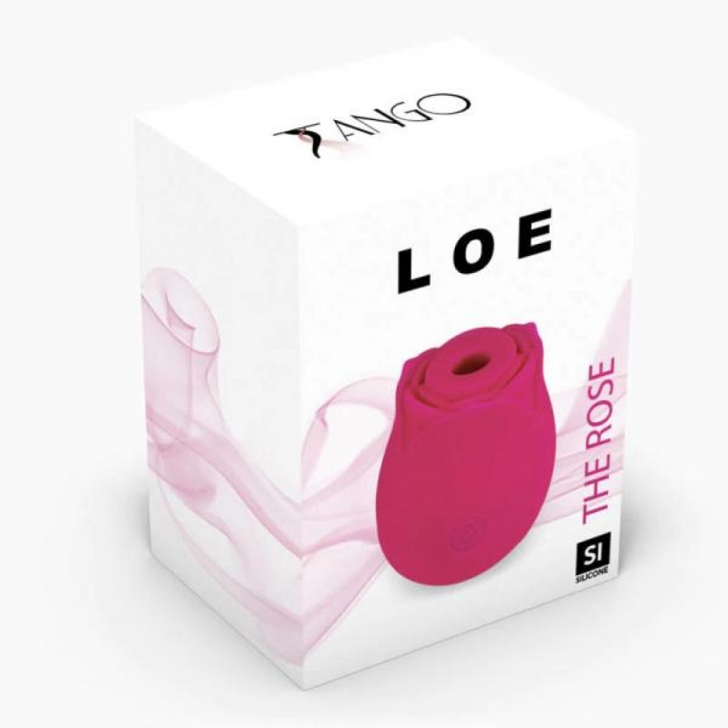Loe The Rose Premium Suction Stimulator Neon Pink - Clit Suckers & Oral Suction