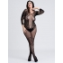 Fifty Shades Captivate Plus Size Black Lace Spanking Bodystocking O/s Queen - Bodystockings, Pantyhose & Garters