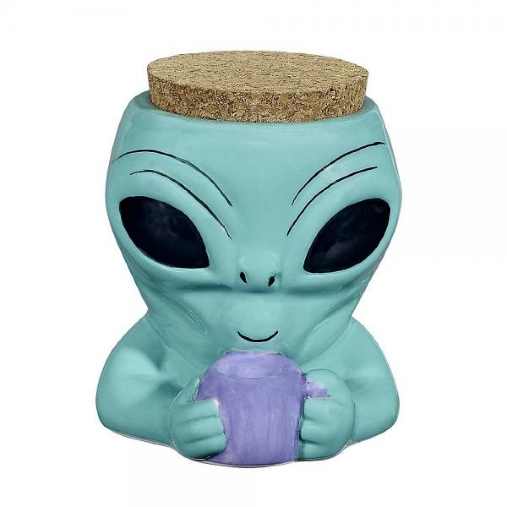 Alien Stash Jar - Gag & Joke Gifts