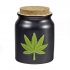 Green Leaf Stash Jar - Gag & Joke Gifts