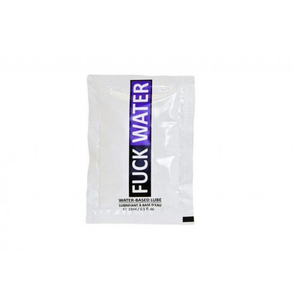 F*ck Water - Pillow Packs 0.5 oz Water-Based Lubricant