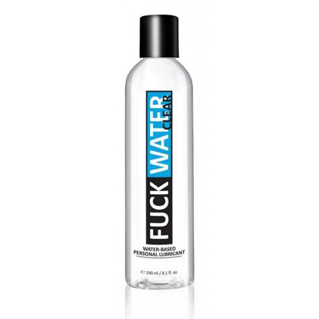 F*ck Water Clear Water Based Lubricant 8oz - Lubricants
