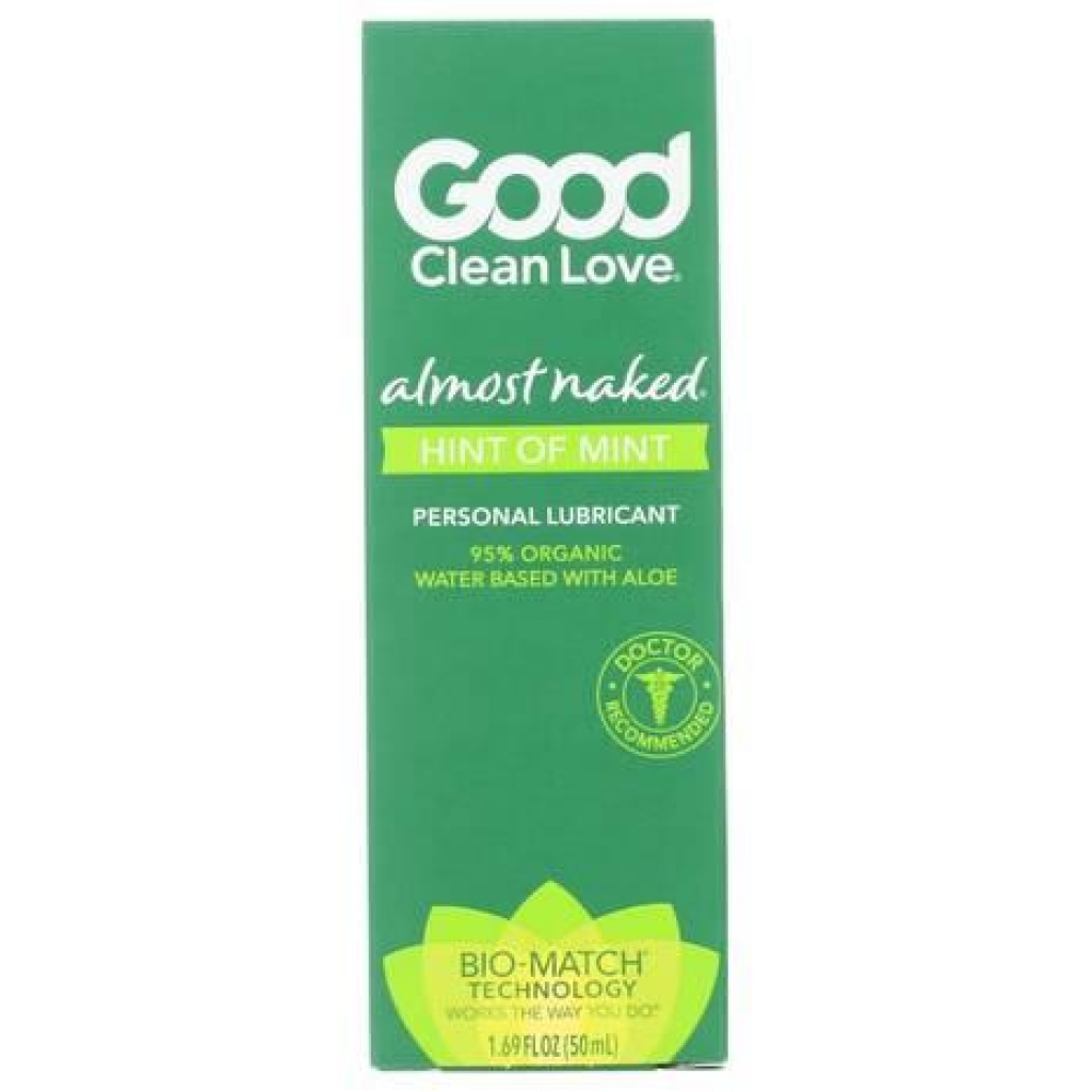 Good Clean Love Almost Naked Hint Of Mint Lube 1.69oz (net) - Lickable Body
