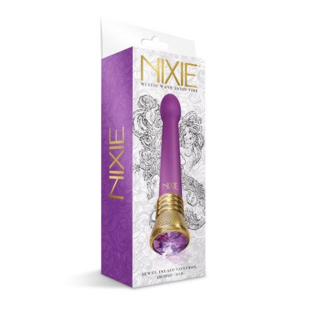 Nixie Jewel Satin Bulb Vibe Amethyst - G-Spot Vibrators