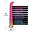 Nixie Jewel Satin G Vibe Pink Tourmaline - G-Spot Vibrators