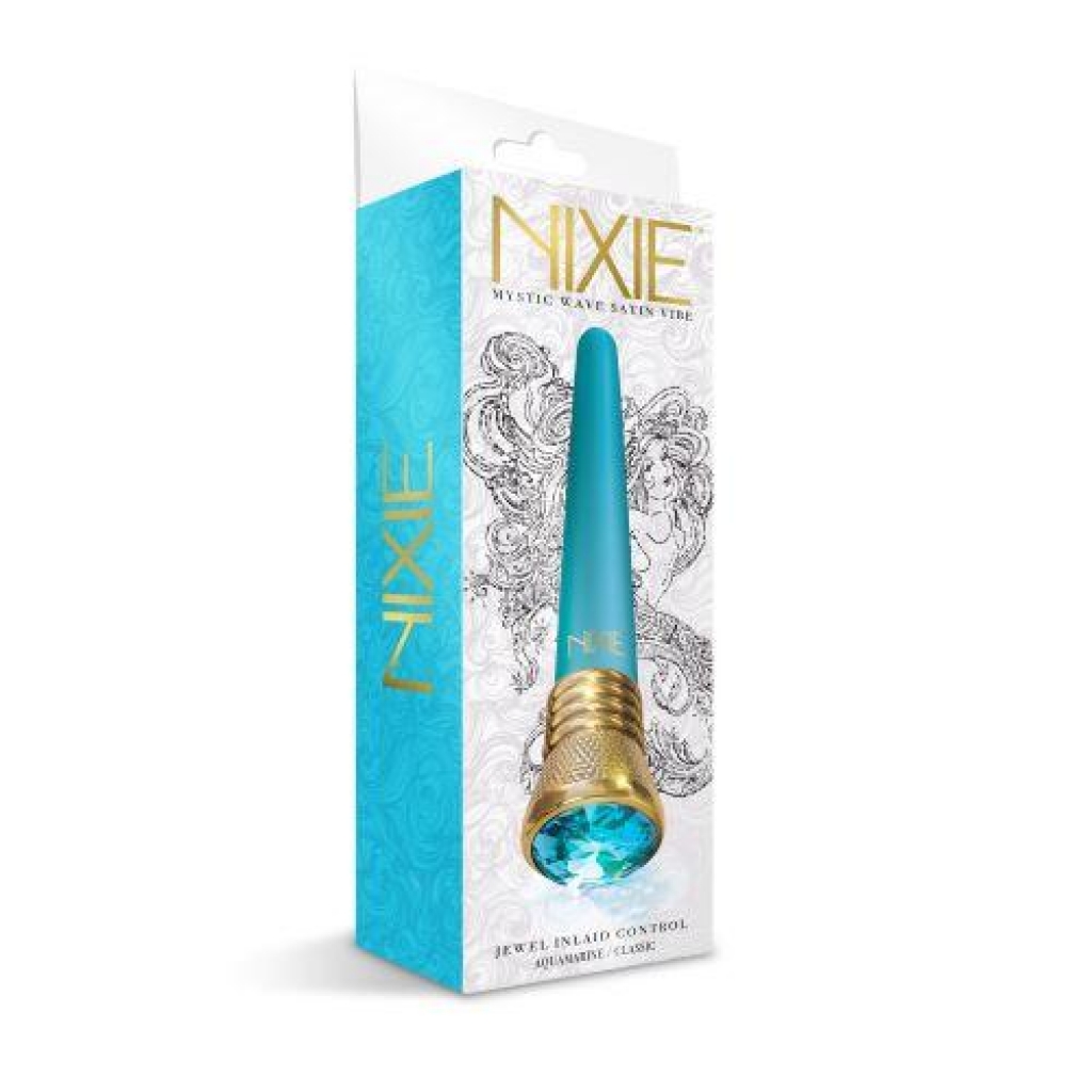 Nixie Jewel Satin Classic Vibe Aquamarine - Traditional