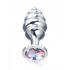 Nixie Honey Dripper Small Ribbed Stainless Steel Plug - Anal Plugs