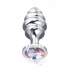 Nixie Honey Dripper Large Ribbed Stainless Steel Plug - Anal Plugs