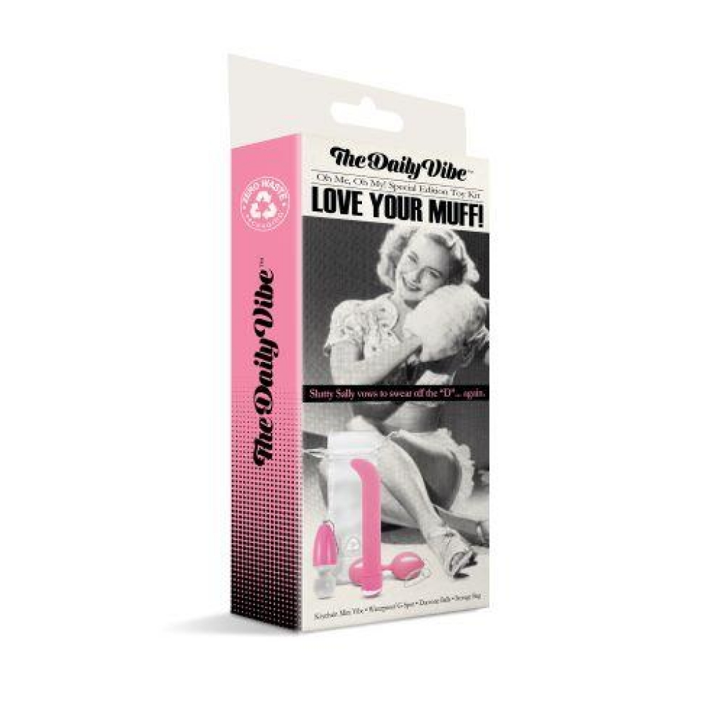 The Daily Vibe Special Edition Toy Kit Love Your Muff - Kits & Sleeves