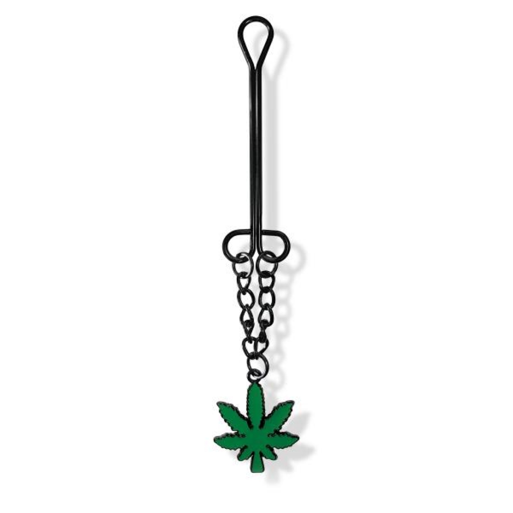 Stoner Vibe Chronic Collection Clitoral Clamp W/ Chain - Nipple Clamps