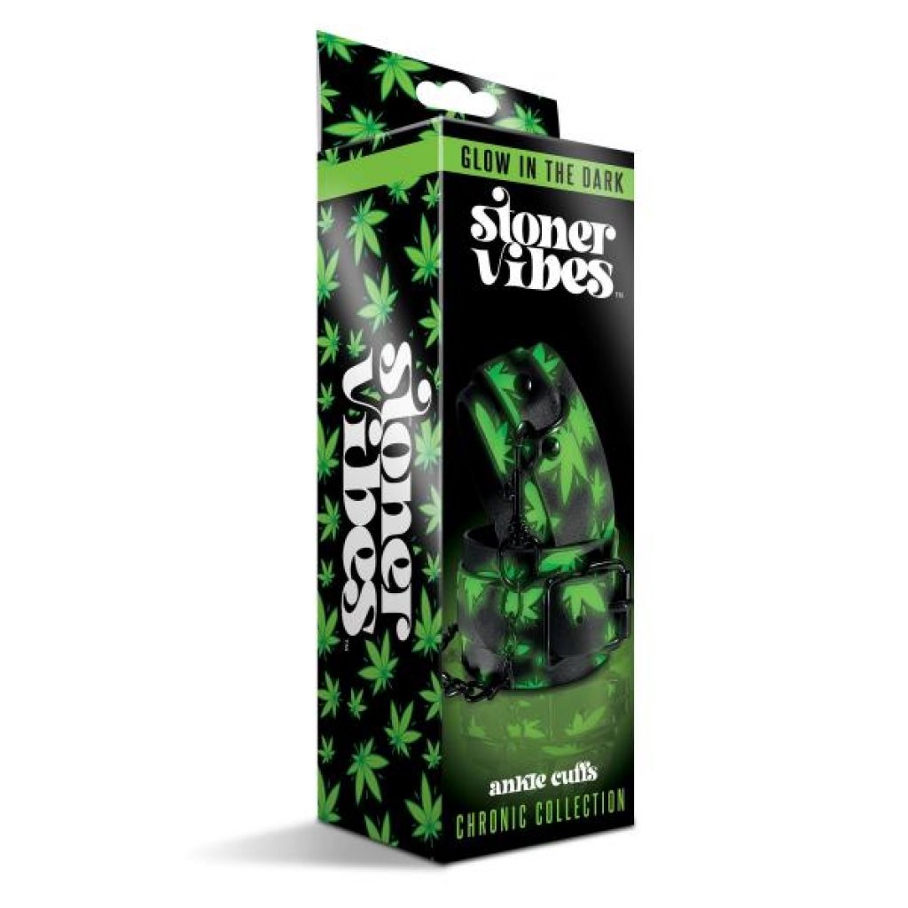 Stoner Vibe Chronic Collection Glow In The Dark Ankle Cuffs - Ankle Cuffs