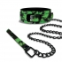 Stoner Vibe Chronic Collection Glow In The Dark Collar/leash - Collars & Leashes