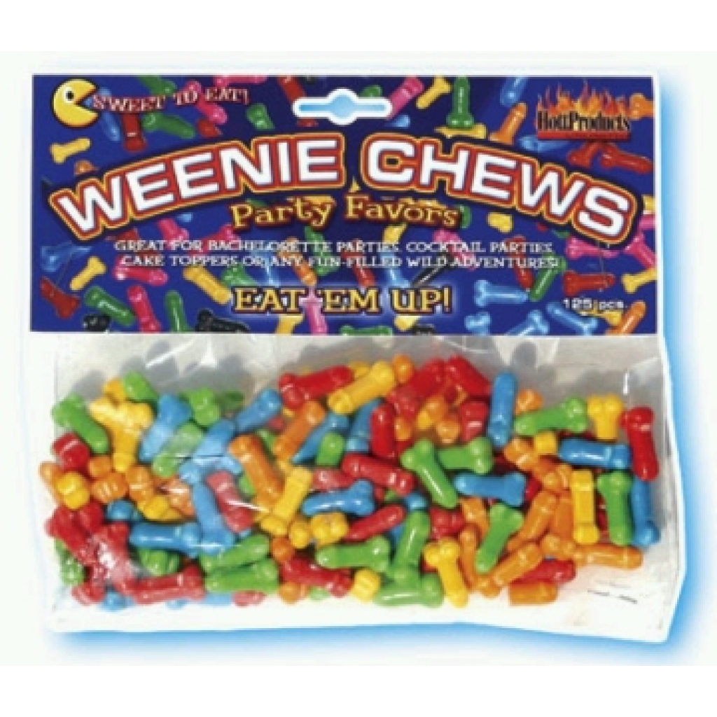 Weenie Chews Penis Candy - Adult Candy and Erotic Foods