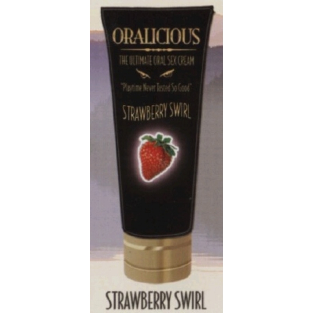 Oralicious Oral Sex Cream Strawberry 2oz - Oral Sex