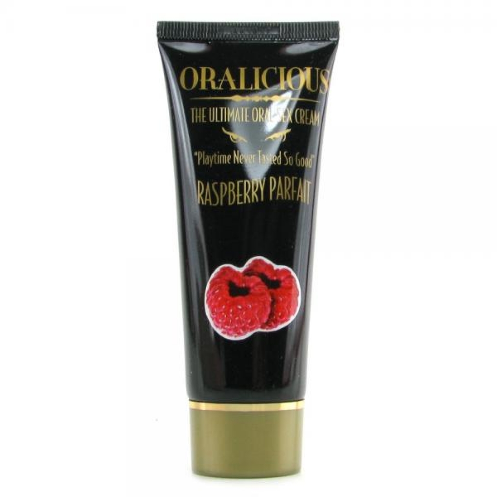 Oralicious Ultimate Oral Sex Cream 2 oz -  Raspberry Parfait - Oral Sex