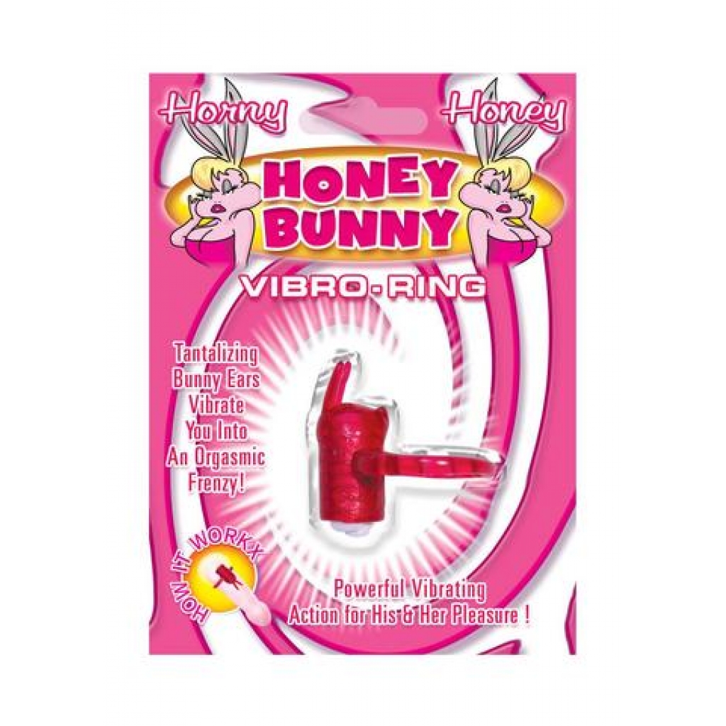 Horny Honey Bunny Magenta - Couples Penis Rings